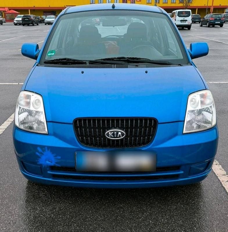 Gebraucht Kia Picanto 67 PS (49 kW) 2007 Blau Kleinwagen