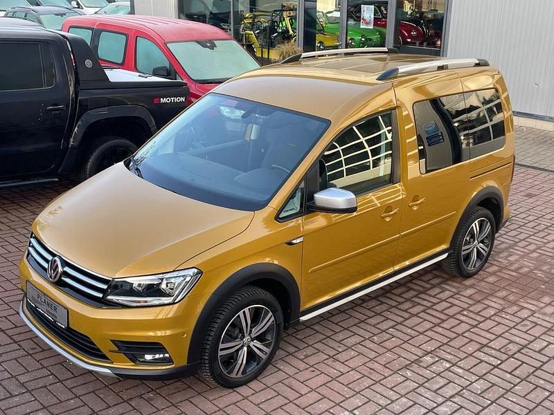 Gebraucht VW Caddy 131 PS (96 kW) 2020 Gelb Van / Kleinbus
