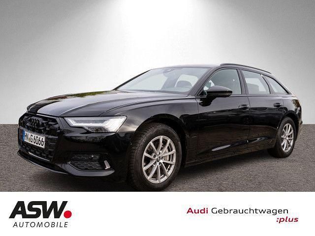 Mythosschwarz metallic Gebraucht 2024 Audi A6 Advanced Plus Kombi | 53.790 € (Teuer) - Bild 1/4