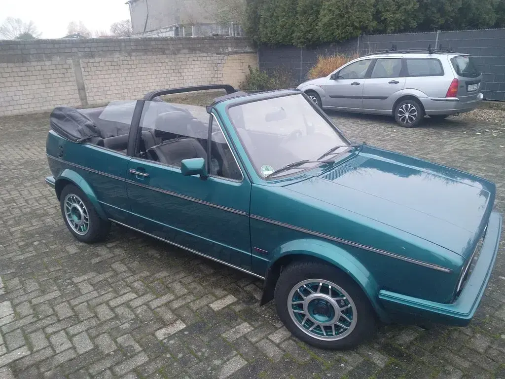 Gebraucht VW Golf Cabriolet 95 PS (69 kW) 1987 Grün Cabrio