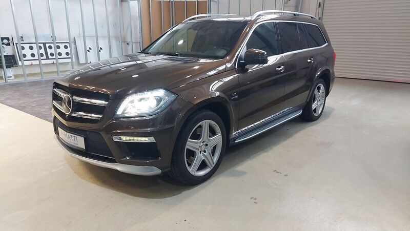 Braun Gebraucht 2014 Mercedes GL63 AMG AMG SUV | 28.900 € (Guter Preis) - Bild 1/4
