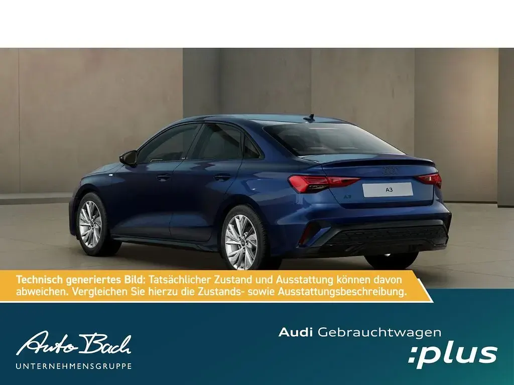 Gebraucht Audi A3 S-Line 116 PS (85 kW) 2025 Navarrablau metallic Limousine