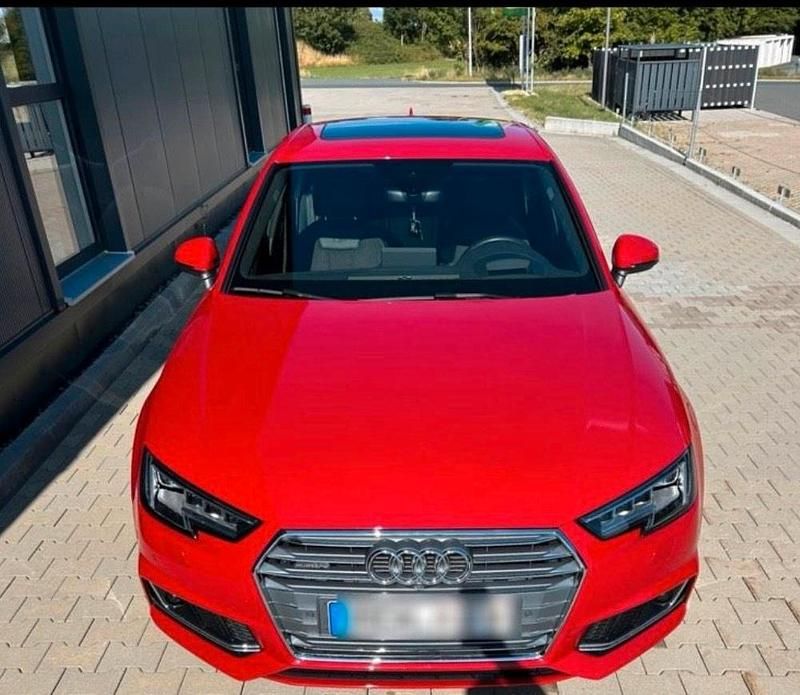 Rot Gebraucht 2015 Audi A4 S-Line Limousine | 26.000 € (Etwas zu teuer) - Bild 1/4