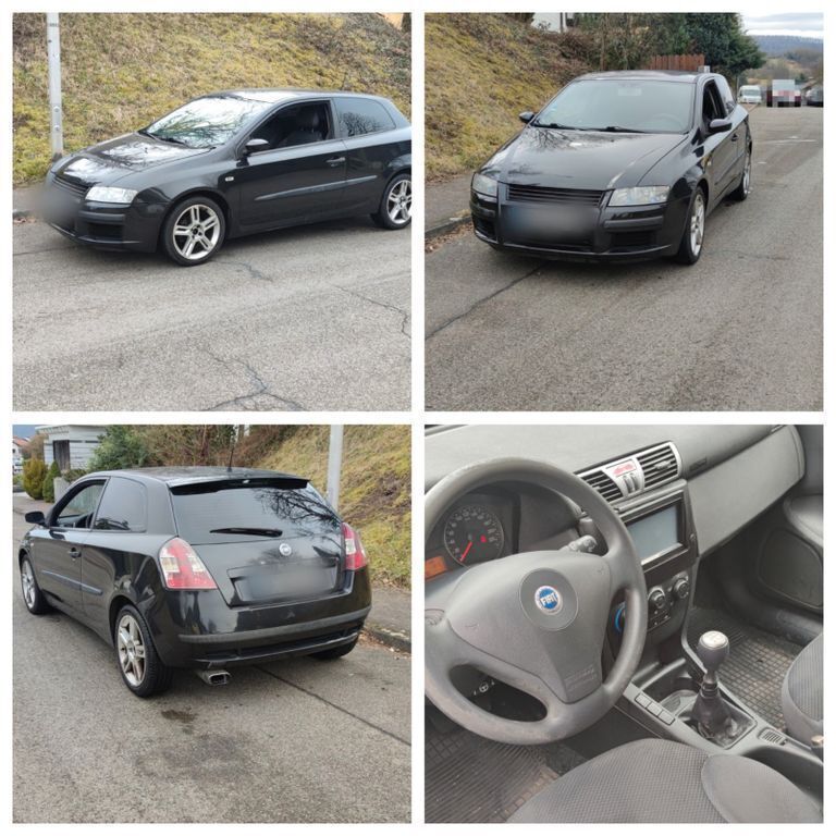 Schwarz Gebraucht 2005 Fiat Stilo Limousine | 1.000 € (Fairer Preis) - Bild 1/4
