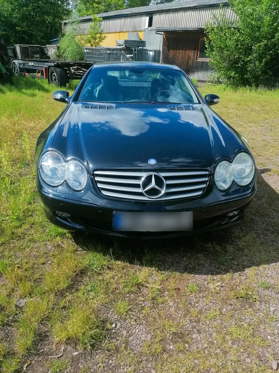 Gebraucht Mercedes SL350 245 PS (180 kW) 2003 Schwarz Cabrio