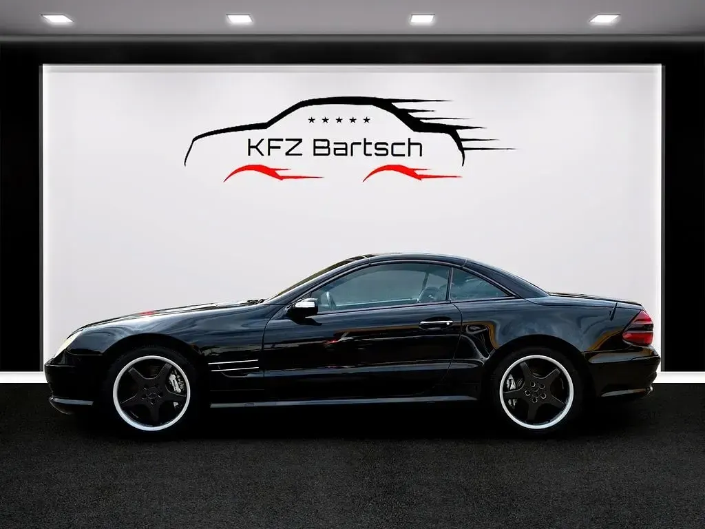 Gebraucht Mercedes SL55 AMG AMG 500 PS (367 kW) 2004 Schwarz Cabrio