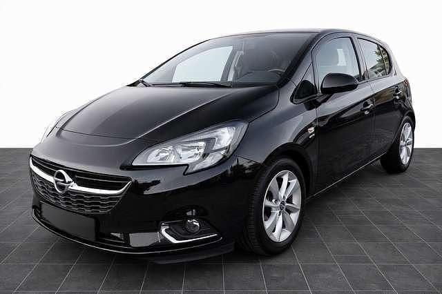 Gebraucht Opel Corsa Active 90 PS (66 kW) 2017 Schwarz metallic Kleinwagen