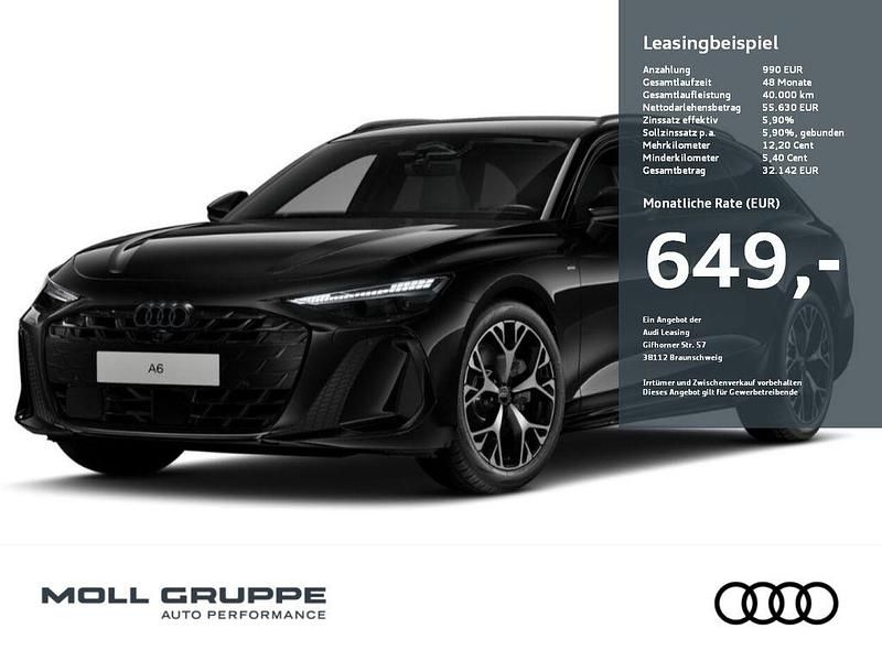 Mitternachtsgrün metallic Neu 2026 Audi A6 Sport Kombi | 68.490 € (Guter Preis) - Bild 1/4