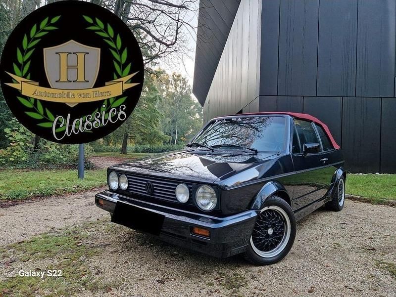 Schwarz Gebraucht 1991 VW Golf Cabriolet Cabrio | 13.750 € - Bild 1/4