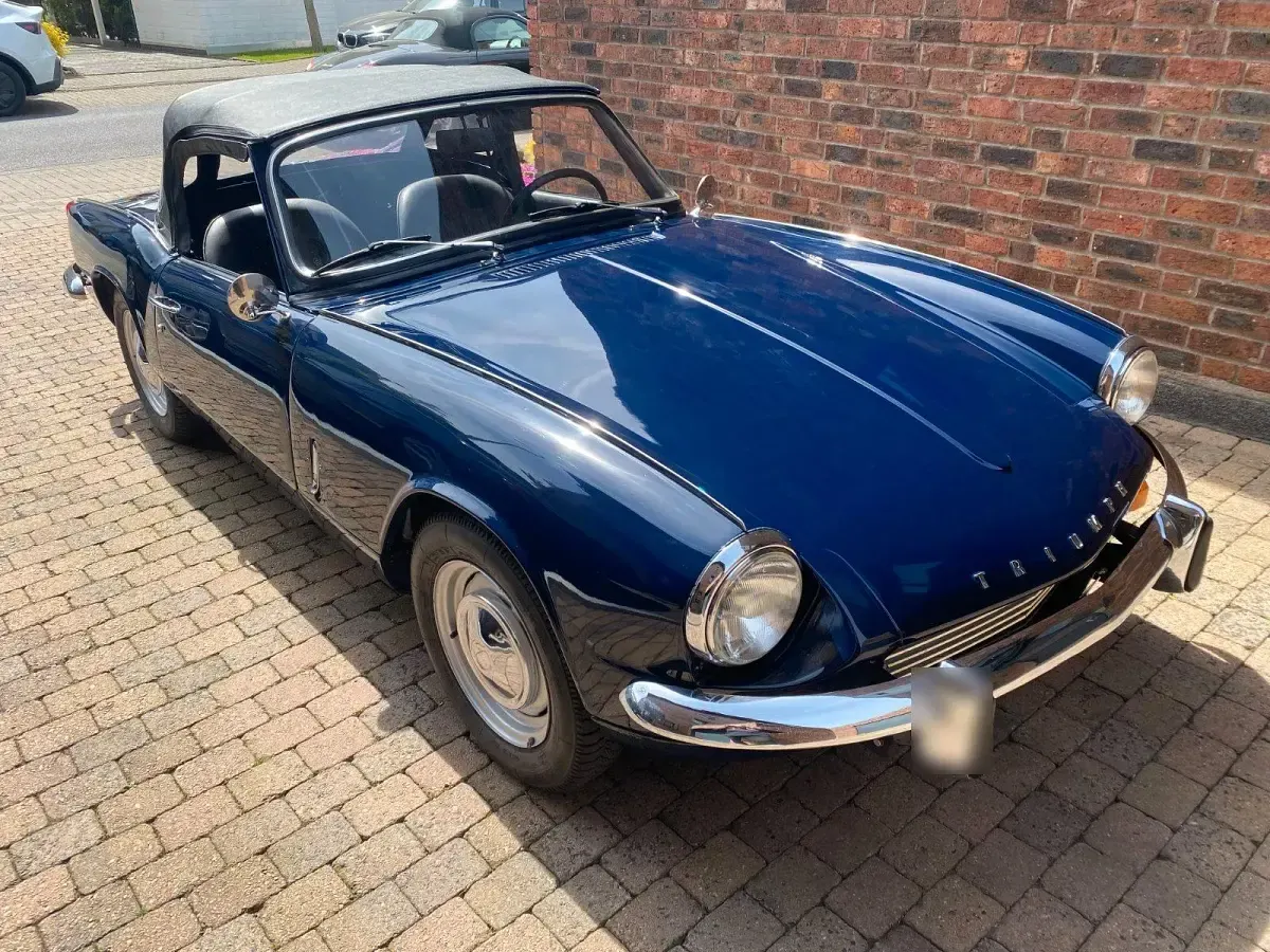 Usata Triumph Spitfire 68 CV (50 kW) 1965 Blu Cabrio
