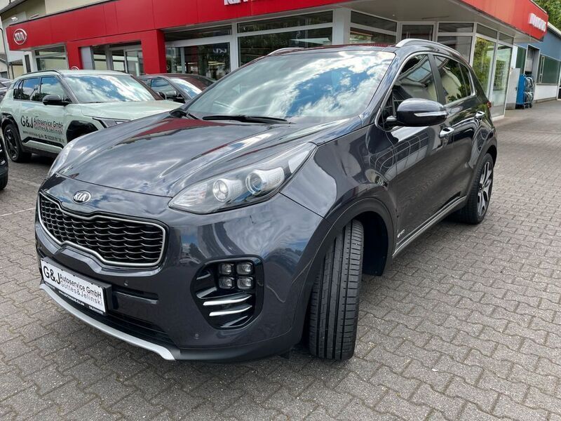 Grau Gebraucht 2018 Kia Sportage GT-Line SUV | 17.690 € (Fairer Preis) - Bild 1/4