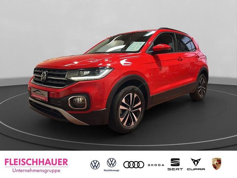 Rot Gebraucht 2021 VW T-Cross United SUV | 17.990 € (Fairer Preis) - Bild 1/4