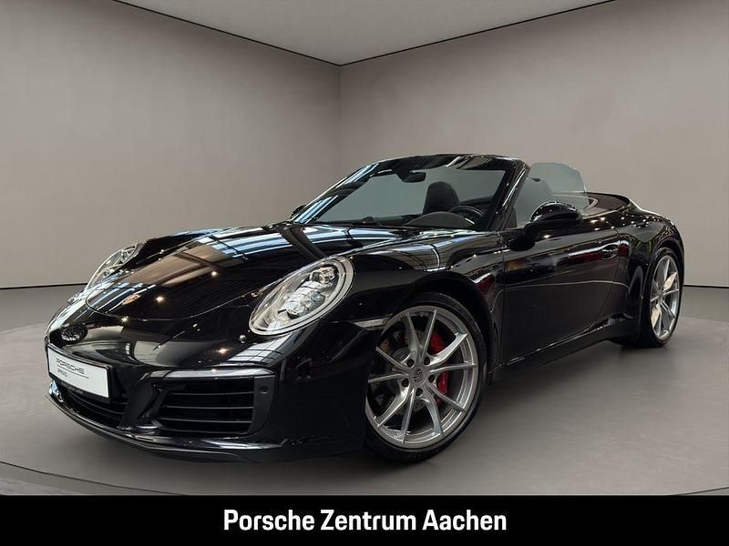 Schwarz Gebraucht 2017 Porsche 911 Carrera S Cabriolet Cabrio | 111.900 € (Teuer) - Bild 1/4