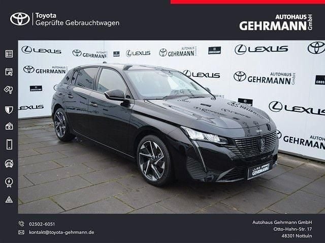 Neu Peugeot 308 Allure 131 PS (96 kW) 2025 Schwarz Limousine