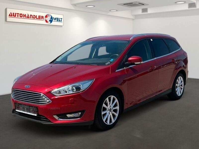 Rot Gebraucht 2016 Ford Focus Kombi | 6.199 € (Superpreis) - Bild 1/3