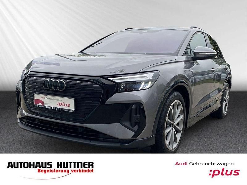 Taifungrau metallic Gebraucht 2023 Audi Q4 e-tron Ambiente SUV | 42.568 € (Etwas zu teuer) - Bild 1/4