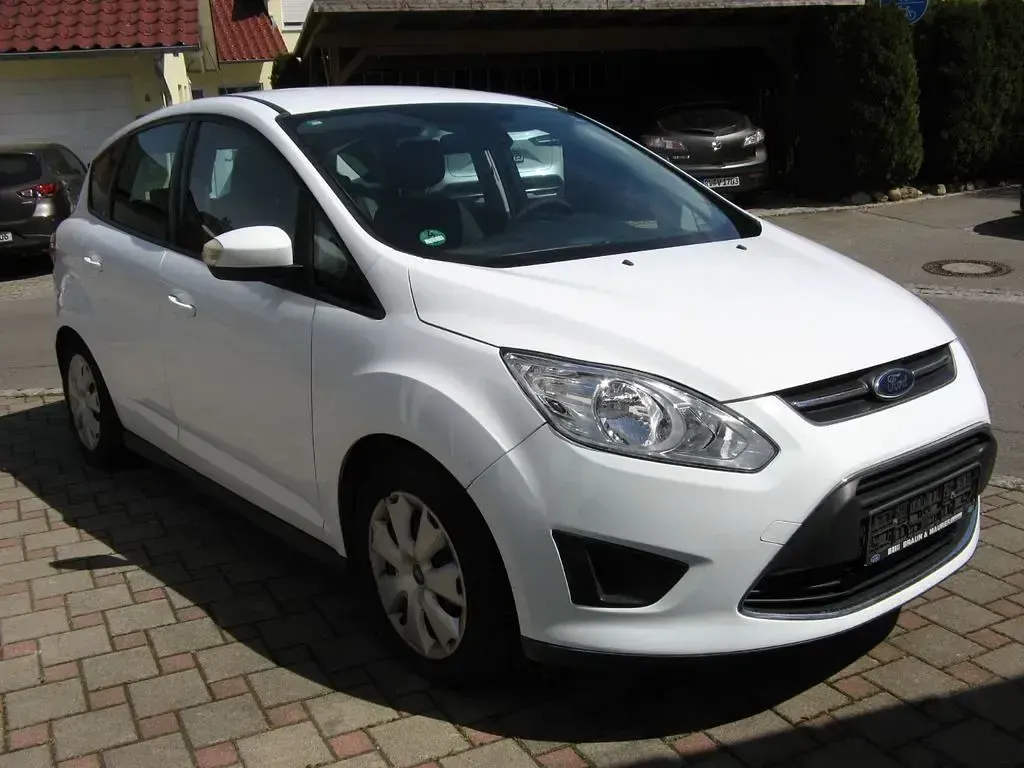Gebraucht Ford C-MAX Trend 116 PS (85 kW) 2014 Weiß Van / Kleinbus
