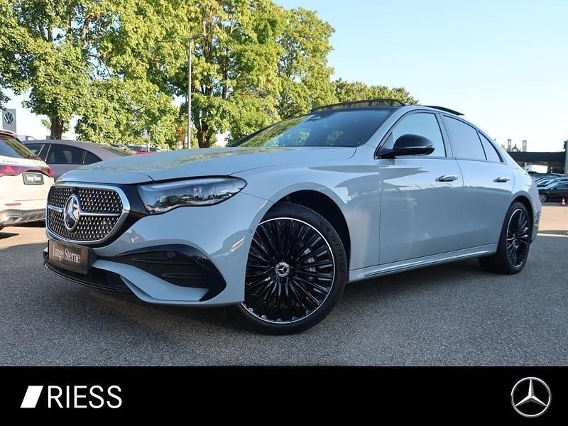 Manufaktur lack manufaktur alpingrau uni Gebraucht 2024 Mercedes E300 Premium Limousine | 78.421 € - Bild 1/4