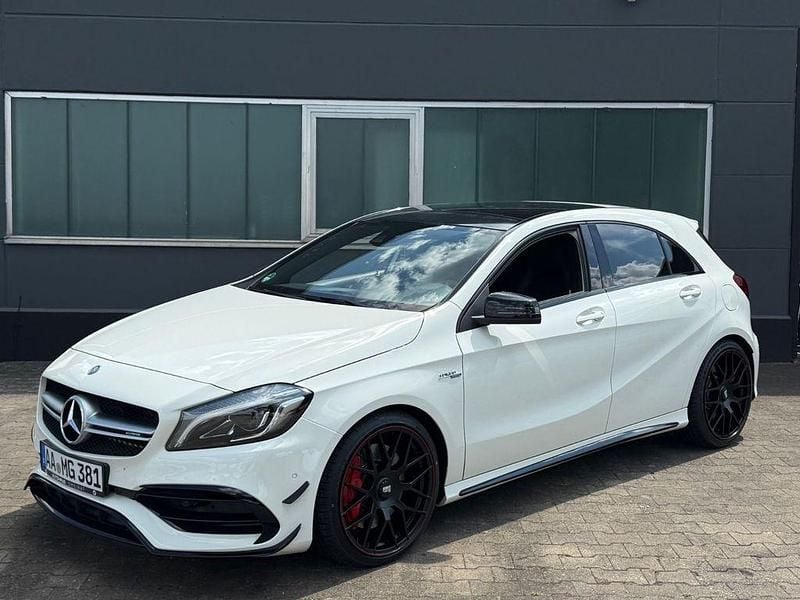 Gebraucht Mercedes A45 AMG AMG 381 PS (280 kW) 2015 Weiß Limousine