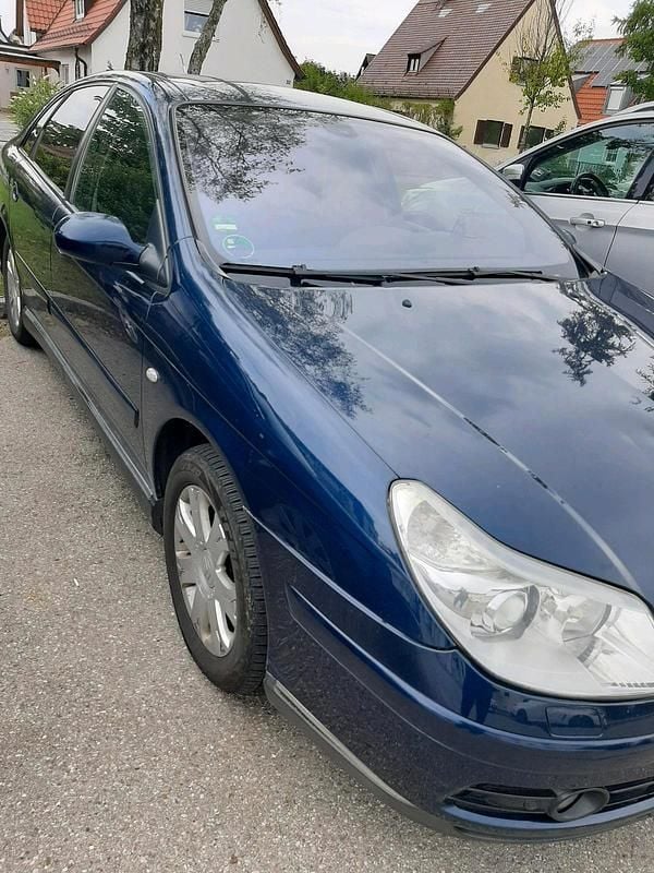Blau Gebraucht 2007 Citroën C5 Limousine | 1.250 € (Superpreis) - Bild 1/4