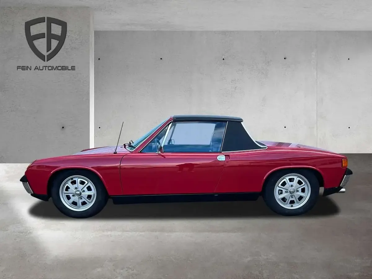 Begagnad Porsche 914 95 HK (69 kW) 1973 Röd Cab