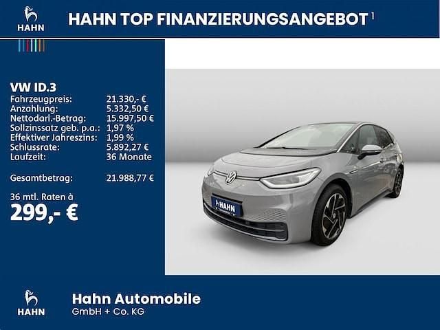 Gebraucht VW ID.3 Pro Performance 150 kW (204 PS) 2021 Grau Kleinwagen