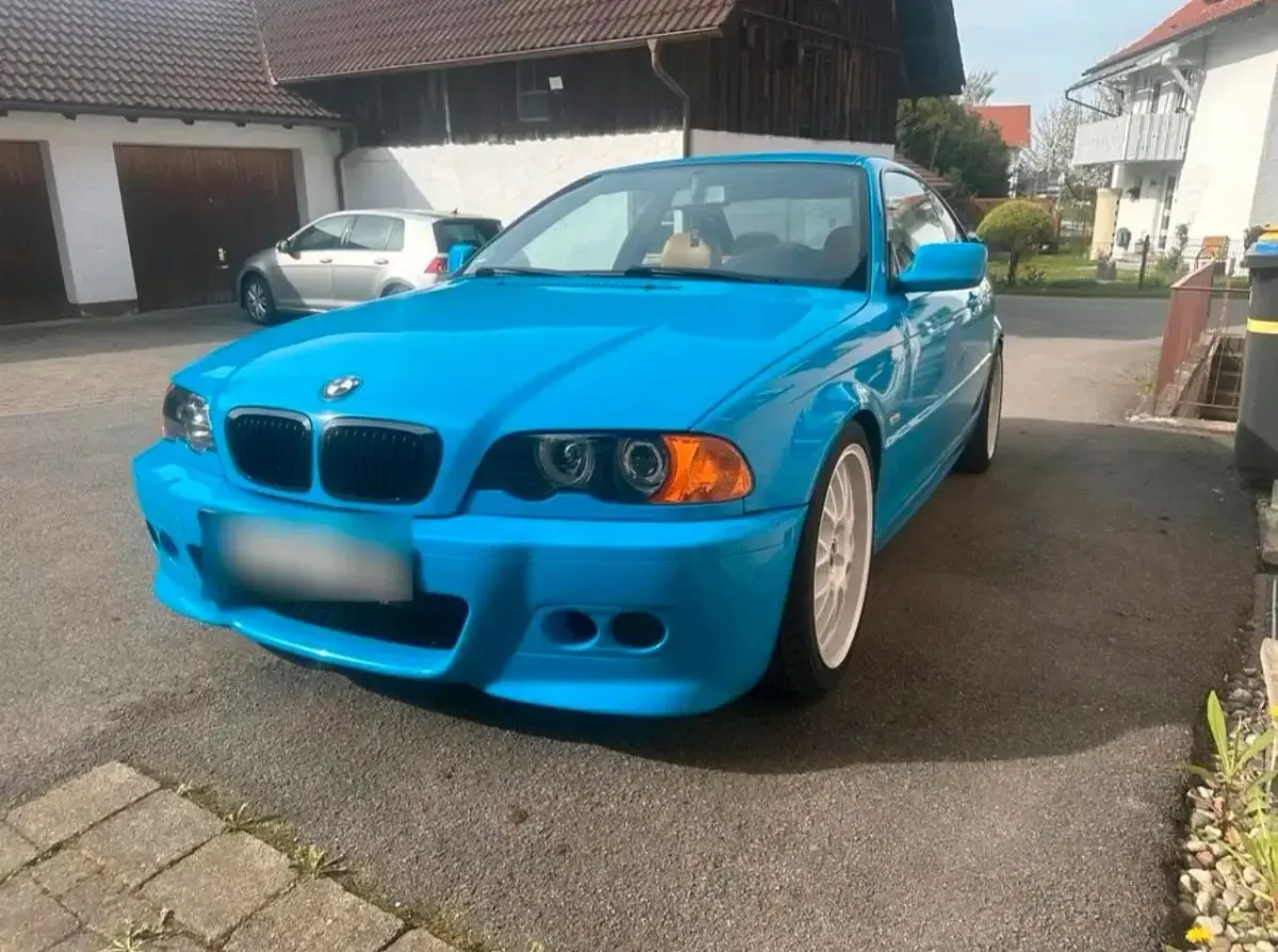 Gebraucht BMW 320 Sport Line 150 PS (110 kW) 2000 Blau Coupé