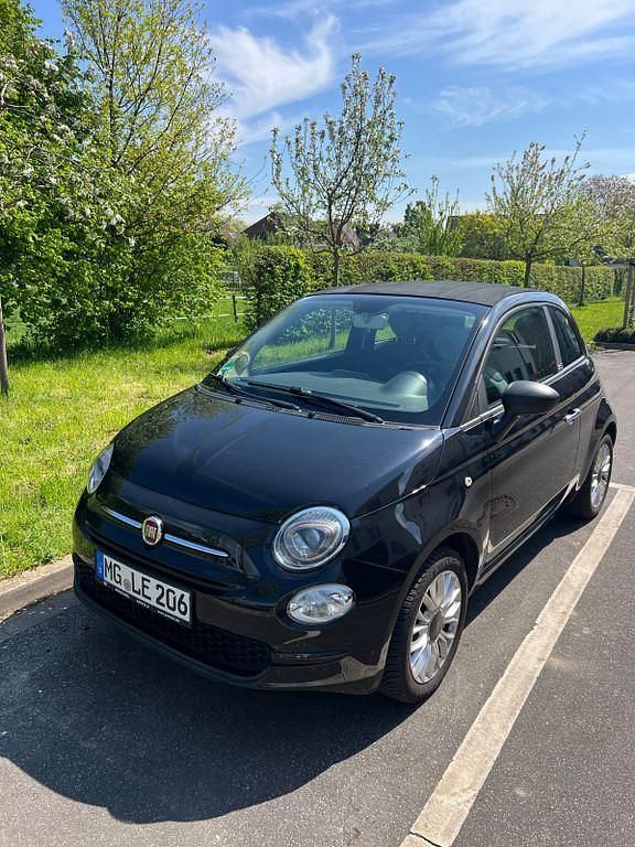 Schwarz Gebraucht 2015 Fiat 500C Lounge Cabrio | 7.300 € (Guter Preis) - Bild 1/4