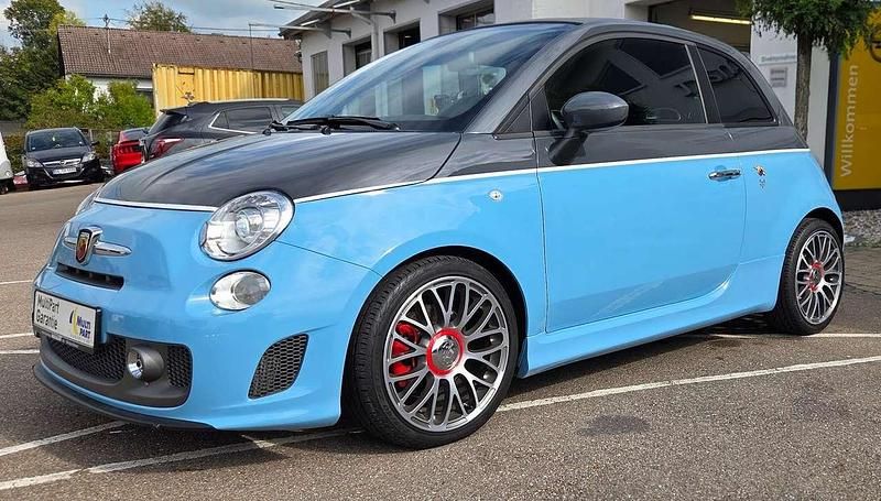 Gebraucht Abarth 595C Turismo 160 PS (117 kW) 2014 Blau Cabrio