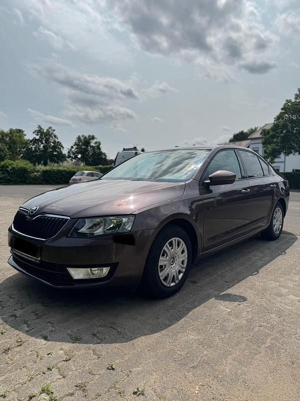 Braun Gebraucht 2014 Skoda Octavia Ambition Limousine | 10.900 € (Teuer) - Bild 1/4