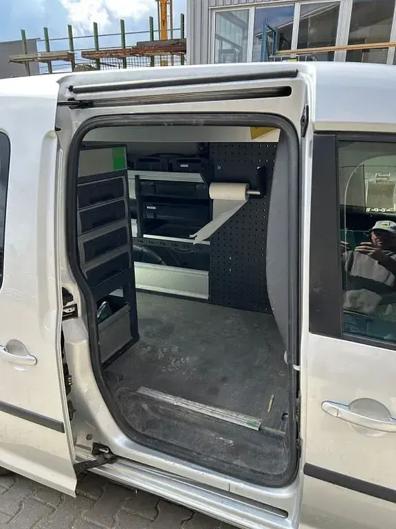 Gebraucht VW Caddy Comfortline 102 PS (75 kW) 2012 Silber Van / Kleinbus