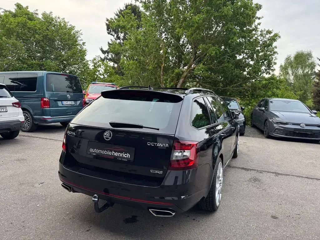 Gebraucht Skoda Octavia RS 184 PS (135 kW) 2018 Schwarz Kombi