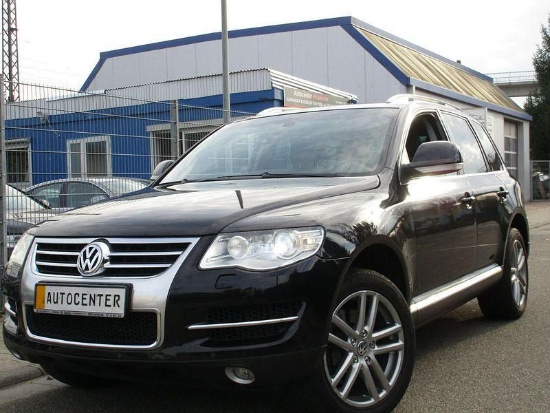 Schwarz metallic Gebraucht 2007 VW Touareg SUV | 10.900 € - Bild 1/4