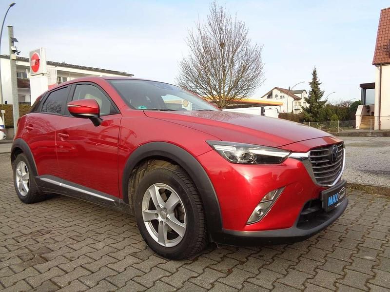 Rubinrot metallic Gebraucht 2015 Mazda CX-3 Sports-Line SUV | 14.400 € (Fairer Preis) - Bild 1/4