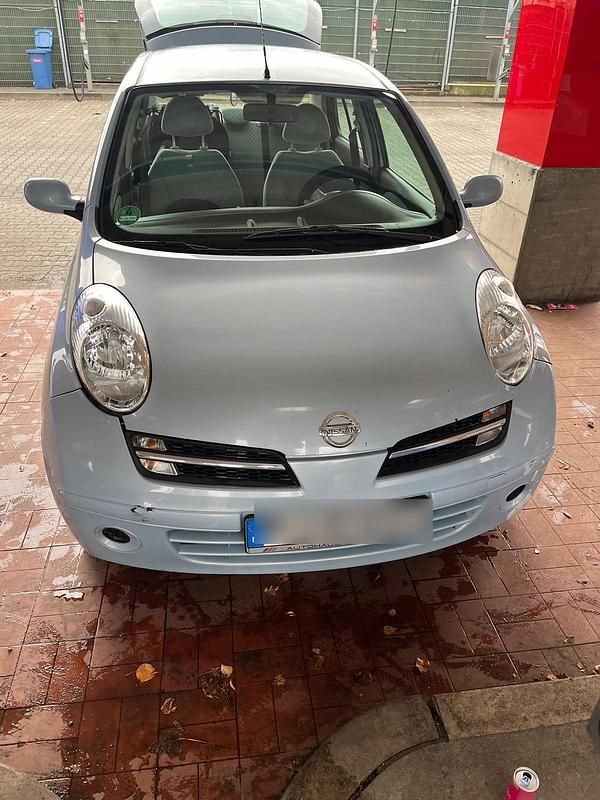 Blau Gebraucht 2006 Nissan Micra Kleinwagen | 1.300 € (Fairer Preis) - Bild 1/4
