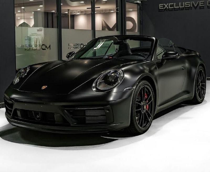 Gebraucht Porsche 911 480 PS (353 kW) 2023 Tiefschwarz Cabrio