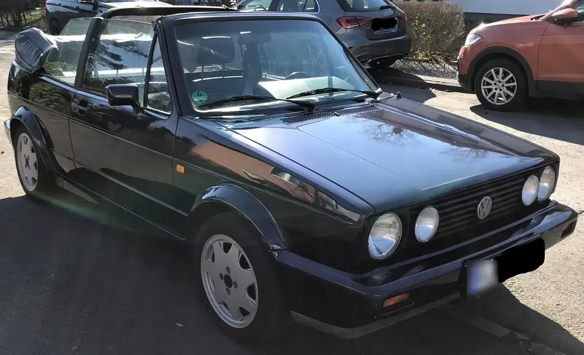 Gebraucht VW Golf Cabriolet 98 PS (72 kW) 1993 Blau Cabrio