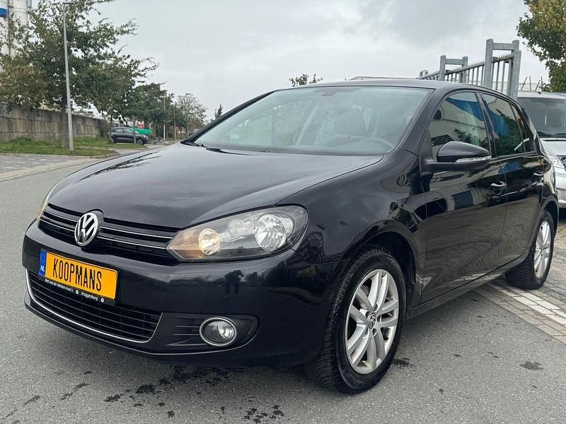 Gebraucht VW Golf VI Highline 105 PS (77 kW) 2010 Schwarz Kleinwagen