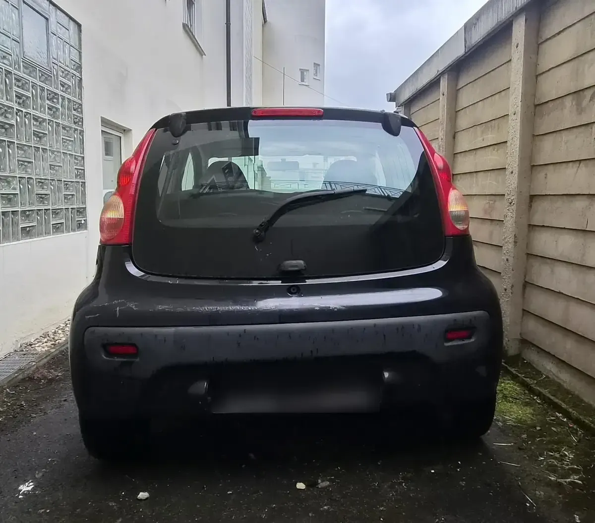 Gebraucht Peugeot 107 68 PS (50 kW) 2006 Schwarz Kleinwagen