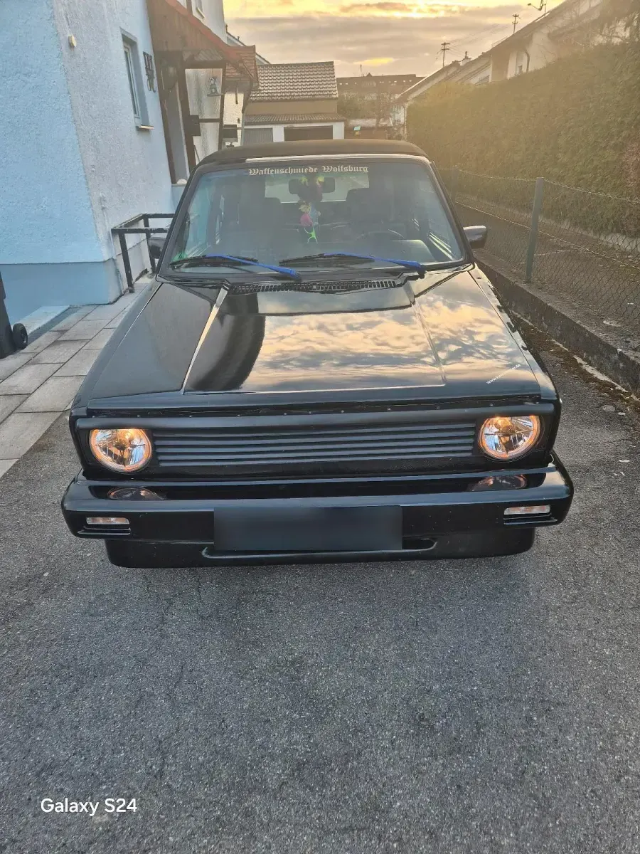 Gebraucht VW Golf Cabriolet 98 PS (72 kW) 1992 Schwarz Cabrio