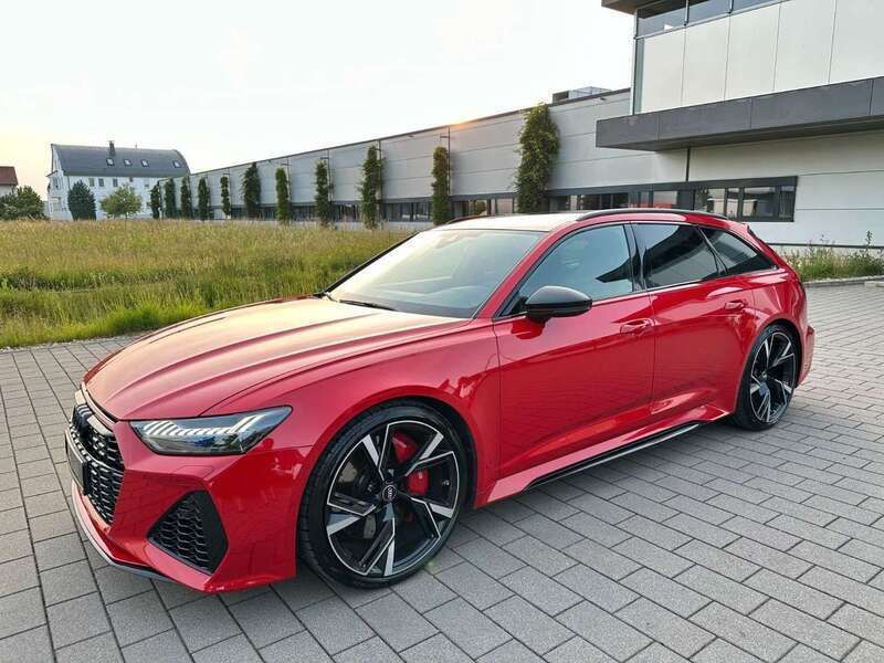 Rot Gebraucht 2020 Audi RS6 Comfort Kombi | 83.900 € (Fairer Preis) - Bild 1/4