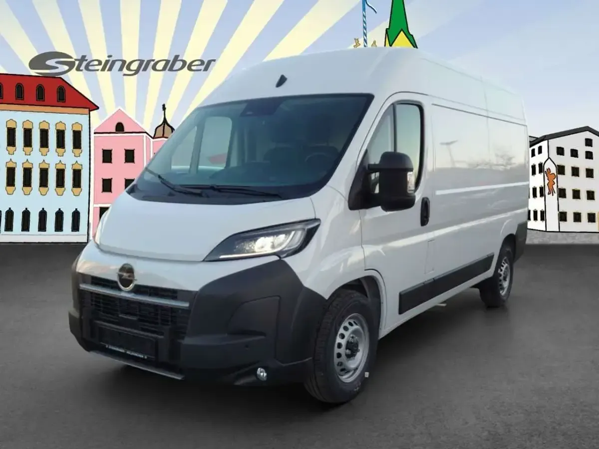 Neu Opel Movano 179 PS (131 kW) 2026 Casablancaweiß Van