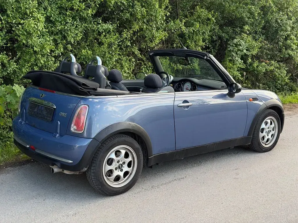 Gebraucht Mini One Cabriolet 90 PS (66 kW) 2005 Blau Cabrio