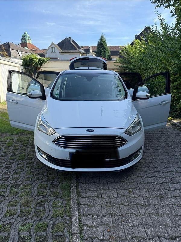 Gebraucht Ford C-MAX Titanium 150 PS (110 kW) 2017 Weiß Van / Kleinbus