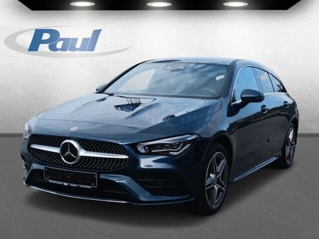 Blau Gebraucht 2023 Mercedes CLA250e Shooting Brake Kombi | 39.900 € (Teuer) - Bild 1/4