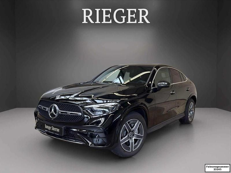 Unilack schwarz Gebraucht 2024 Mercedes GLC300 AMG Coupé | 57.899 € (Superpreis) - Bild 1/4