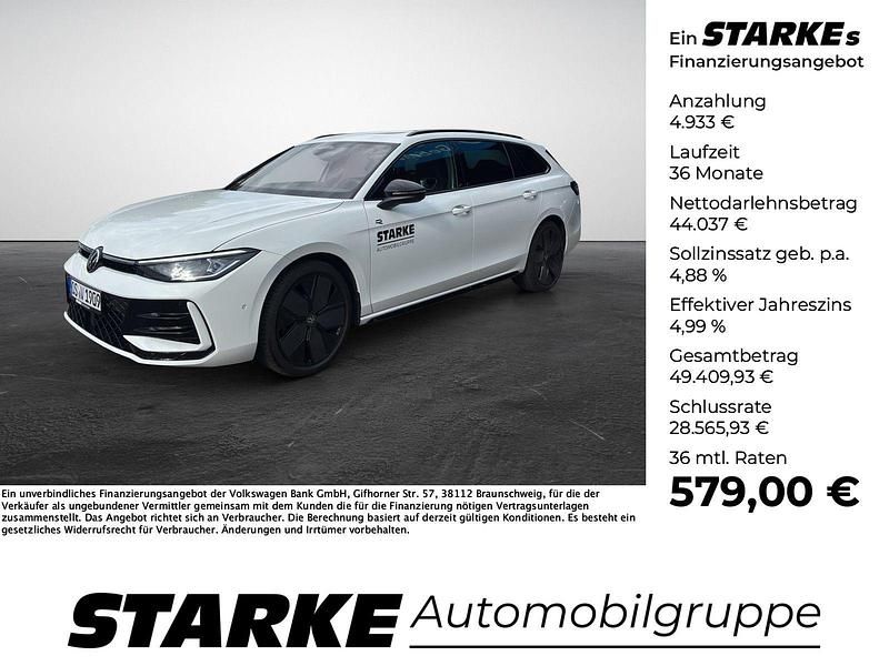 Silber (oyster silver metallic) Gebraucht 2024 VW Passat R-line Kombi | 43.990 € (Etwas zu teuer) - Bild 1/4