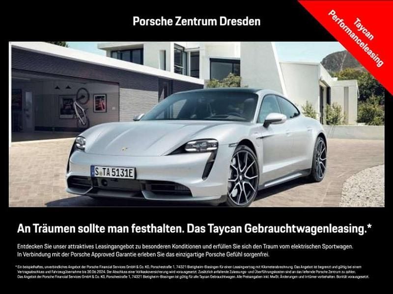 Eisgraumetallic Gebraucht 2023 Porsche Taycan Turbo Limousine | 103.500 € (Superpreis) - Bild 1/4
