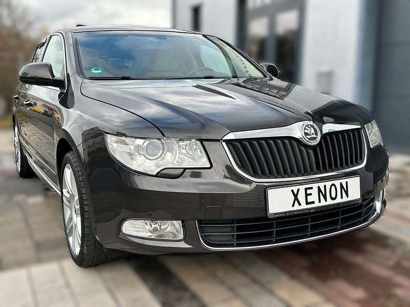Gebraucht Skoda Superb Elegance 160 PS (117 kW) 2009 Schwarz Limousine