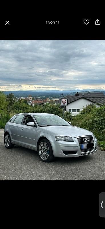 Gebraucht Audi A3 101 PS (74 kW) 2007 Silber Kleinwagen